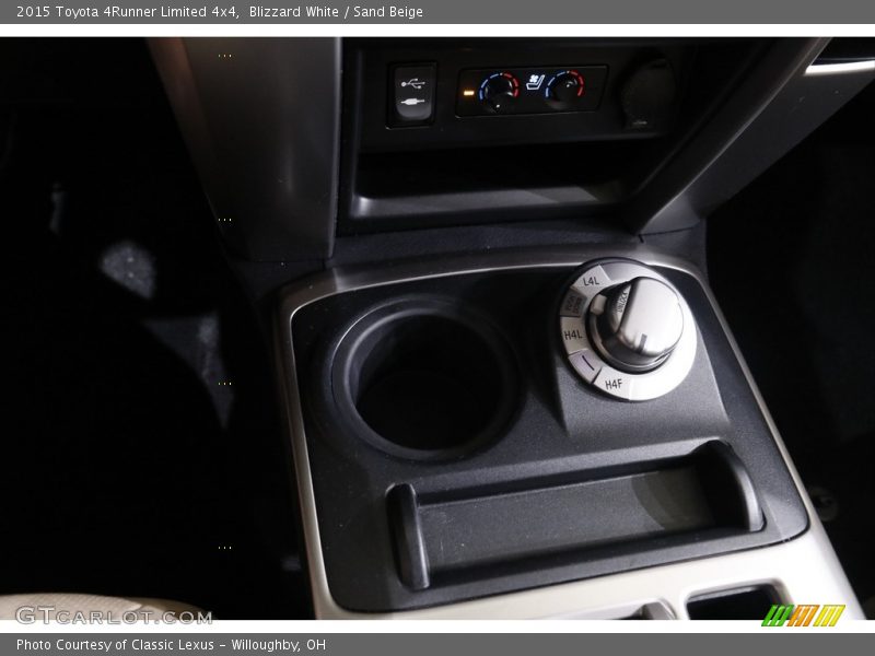 Blizzard White / Sand Beige 2015 Toyota 4Runner Limited 4x4