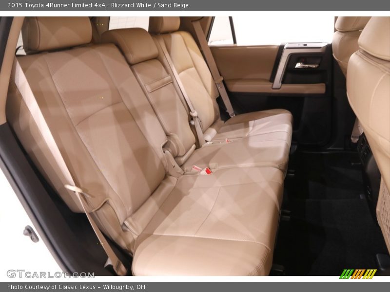 Blizzard White / Sand Beige 2015 Toyota 4Runner Limited 4x4