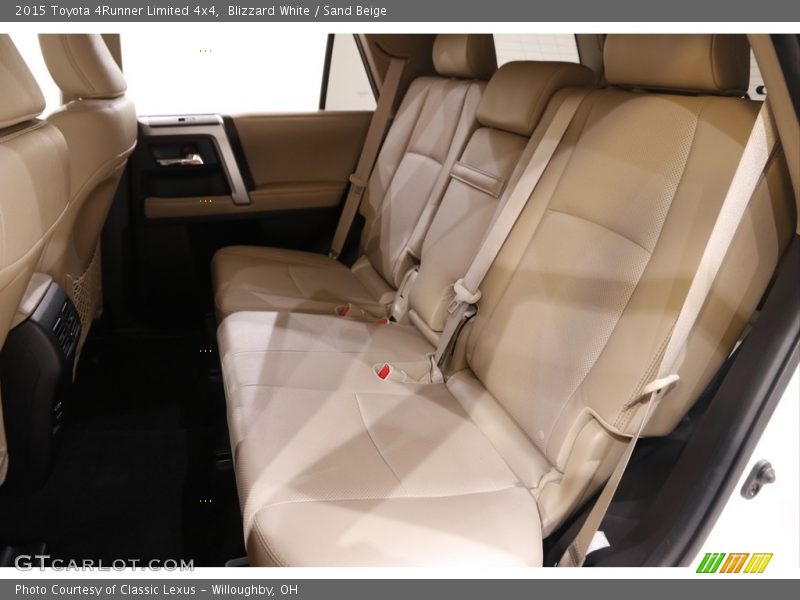 Blizzard White / Sand Beige 2015 Toyota 4Runner Limited 4x4