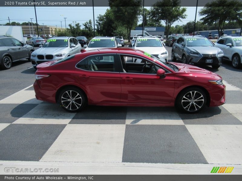 Supersonic Red / Ash 2020 Toyota Camry SE
