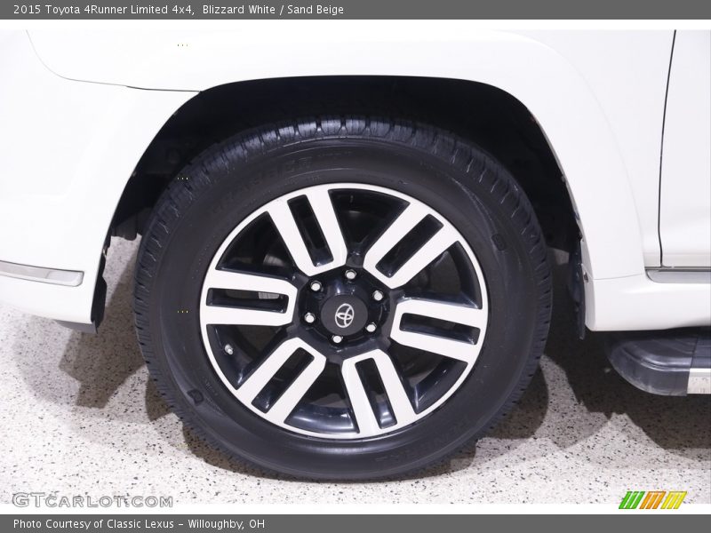 Blizzard White / Sand Beige 2015 Toyota 4Runner Limited 4x4