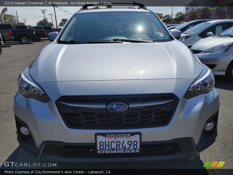Ice Silver Metallic / Gray 2019 Subaru Crosstrek 2.0i Premium