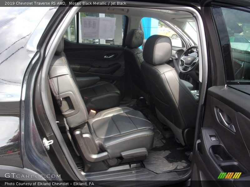 Mosaic Black Metallic / Jet Black 2019 Chevrolet Traverse RS AWD