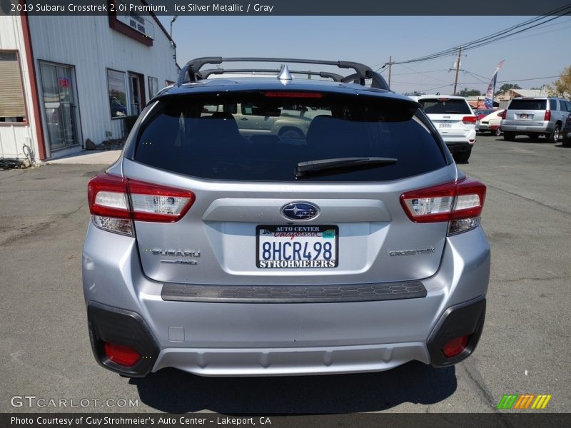Ice Silver Metallic / Gray 2019 Subaru Crosstrek 2.0i Premium