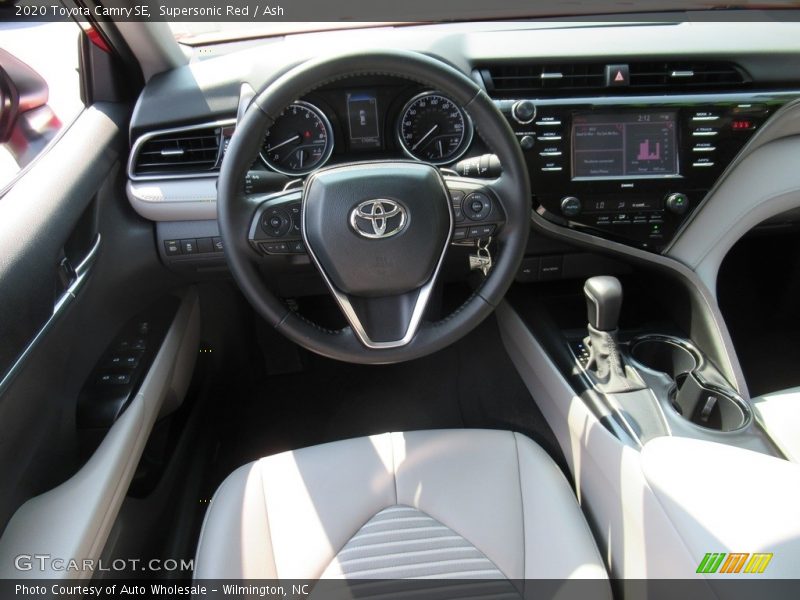 Supersonic Red / Ash 2020 Toyota Camry SE