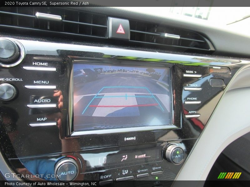 Supersonic Red / Ash 2020 Toyota Camry SE
