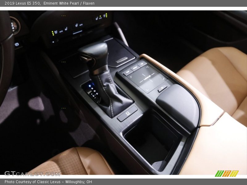 Eminent White Pearl / Flaxen 2019 Lexus ES 350