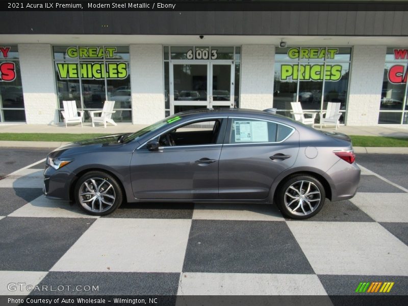 Modern Steel Metallic / Ebony 2021 Acura ILX Premium