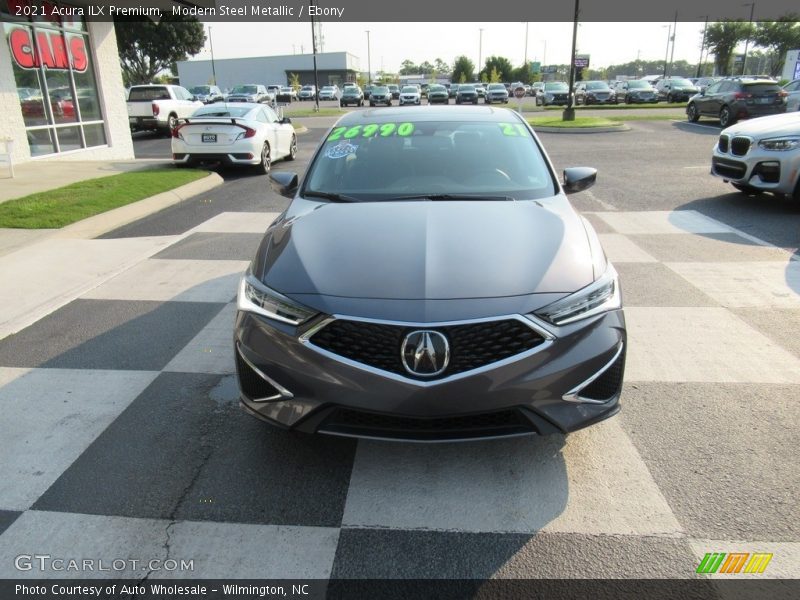 Modern Steel Metallic / Ebony 2021 Acura ILX Premium
