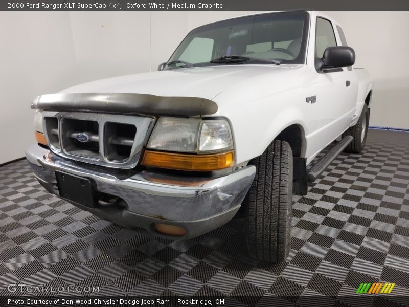 Oxford White / Medium Graphite 2000 Ford Ranger XLT SuperCab 4x4