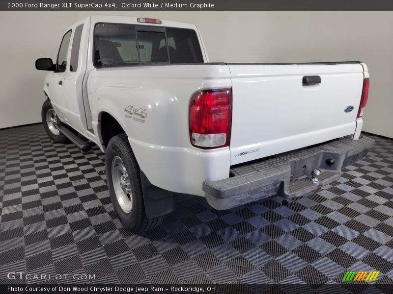 Oxford White / Medium Graphite 2000 Ford Ranger XLT SuperCab 4x4