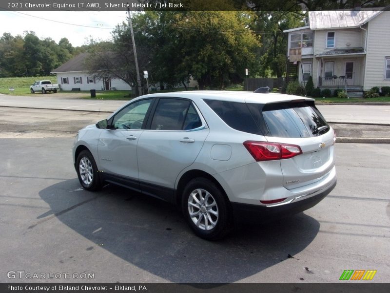 Silver Ice Metallic / Jet Black 2021 Chevrolet Equinox LT AWD