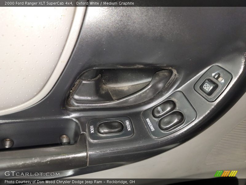 Oxford White / Medium Graphite 2000 Ford Ranger XLT SuperCab 4x4