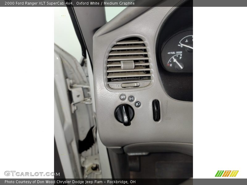 Oxford White / Medium Graphite 2000 Ford Ranger XLT SuperCab 4x4