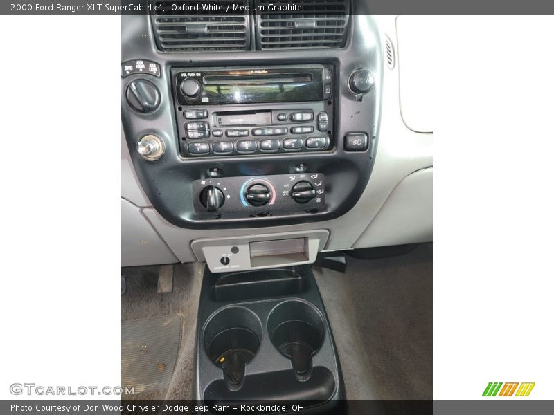 Oxford White / Medium Graphite 2000 Ford Ranger XLT SuperCab 4x4