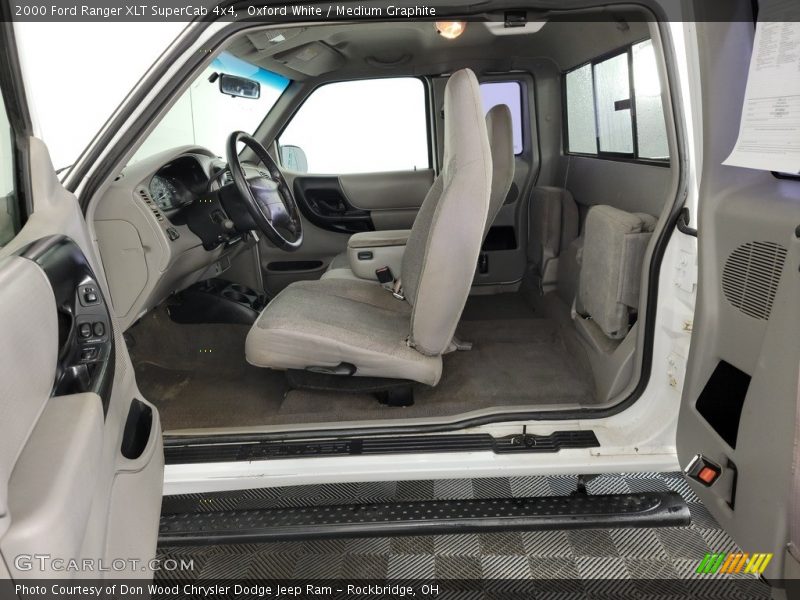 Oxford White / Medium Graphite 2000 Ford Ranger XLT SuperCab 4x4