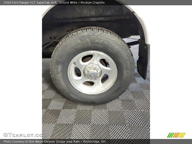 Oxford White / Medium Graphite 2000 Ford Ranger XLT SuperCab 4x4