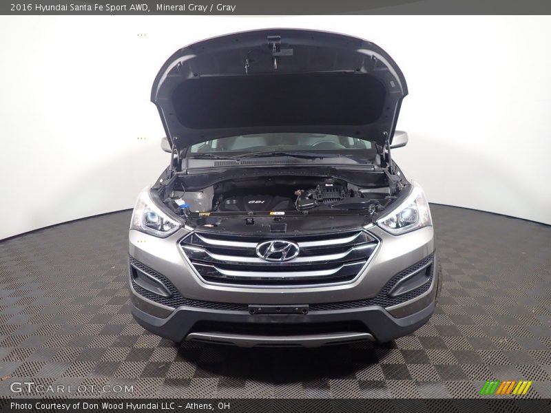Mineral Gray / Gray 2016 Hyundai Santa Fe Sport AWD