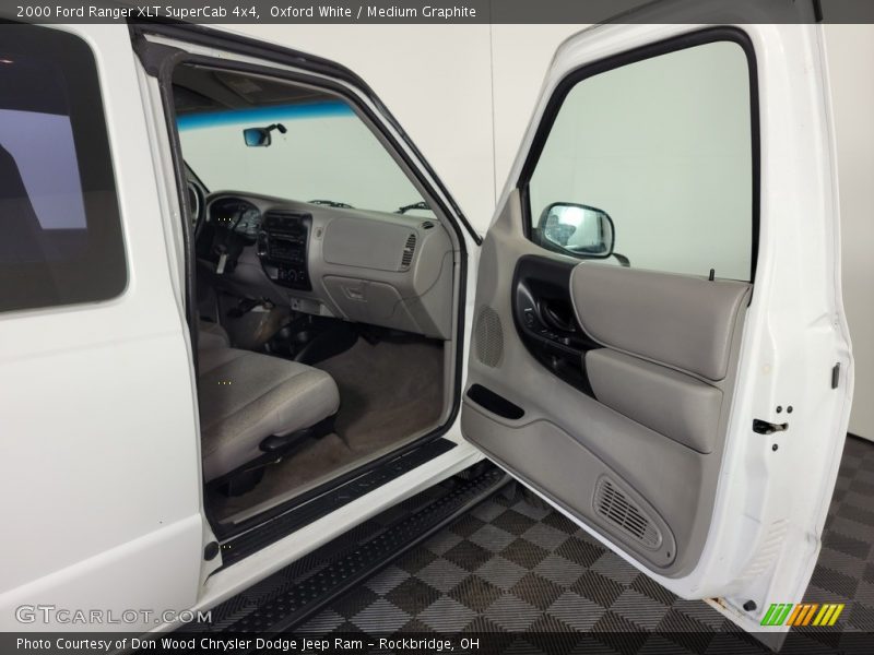 Oxford White / Medium Graphite 2000 Ford Ranger XLT SuperCab 4x4