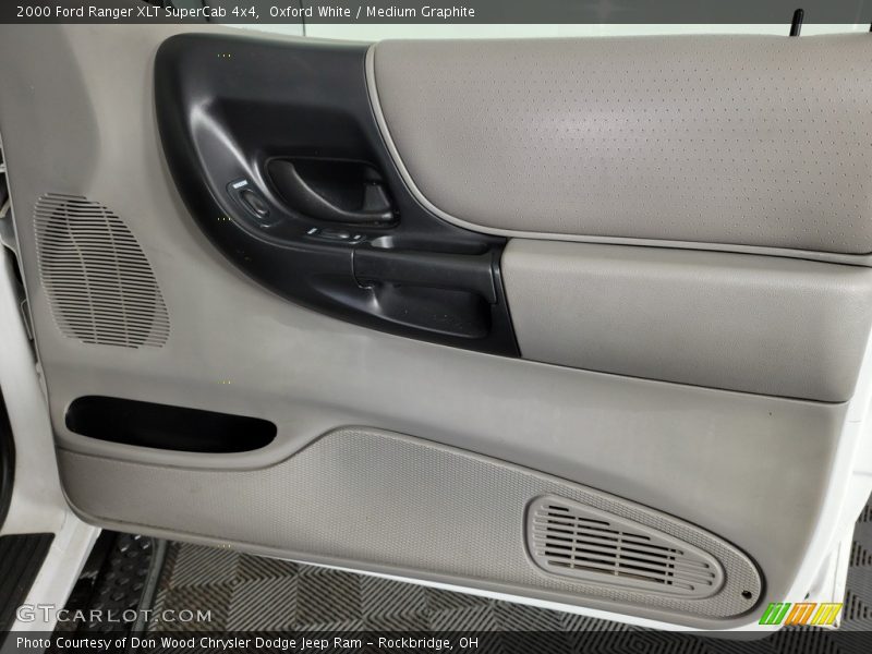 Oxford White / Medium Graphite 2000 Ford Ranger XLT SuperCab 4x4