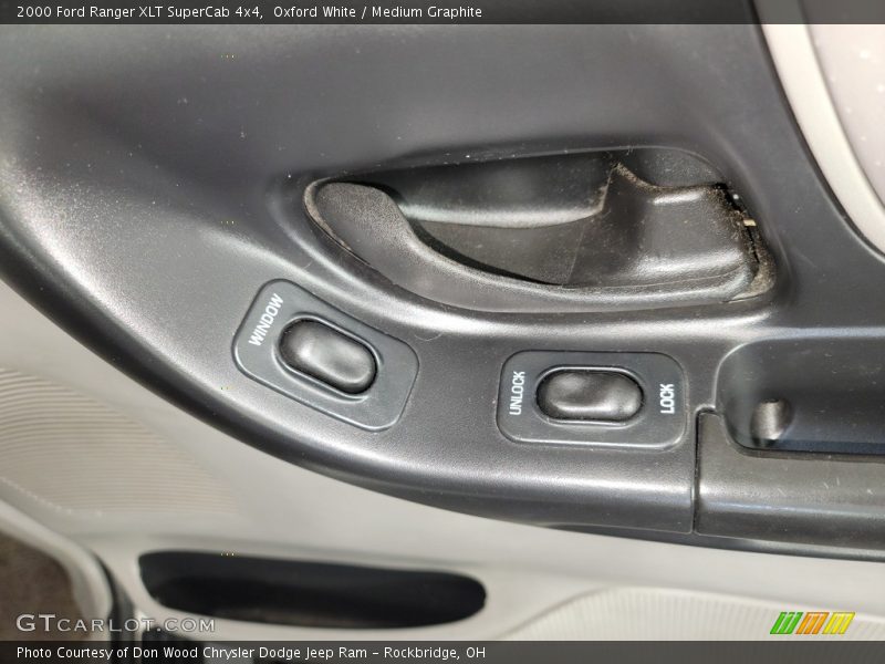 Oxford White / Medium Graphite 2000 Ford Ranger XLT SuperCab 4x4
