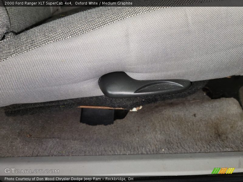 Oxford White / Medium Graphite 2000 Ford Ranger XLT SuperCab 4x4