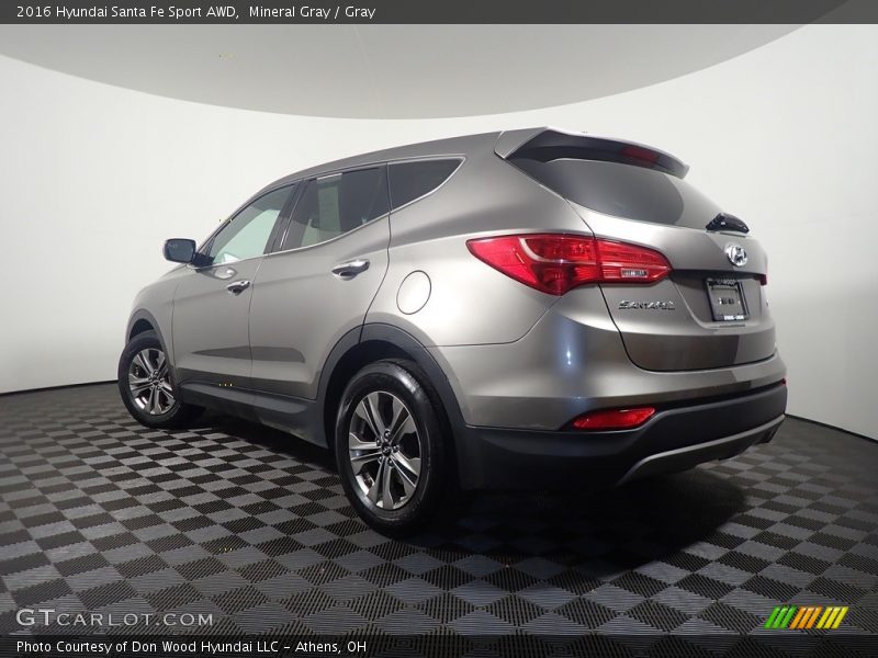 Mineral Gray / Gray 2016 Hyundai Santa Fe Sport AWD