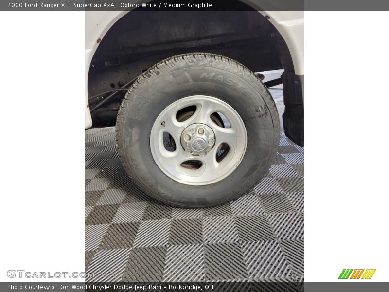 Oxford White / Medium Graphite 2000 Ford Ranger XLT SuperCab 4x4