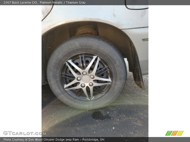 Platinum Metallic / Titanium Gray 2007 Buick Lucerne CXS