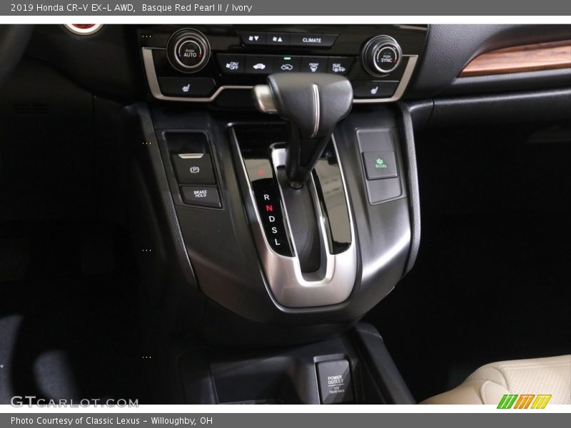 Basque Red Pearl II / Ivory 2019 Honda CR-V EX-L AWD