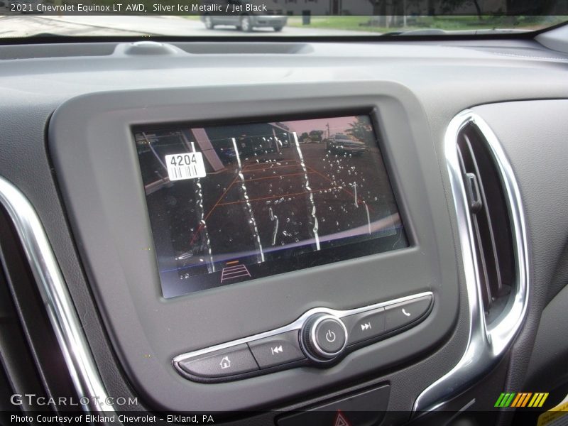 Silver Ice Metallic / Jet Black 2021 Chevrolet Equinox LT AWD