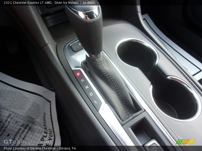 Silver Ice Metallic / Jet Black 2021 Chevrolet Equinox LT AWD