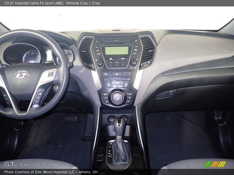 Mineral Gray / Gray 2016 Hyundai Santa Fe Sport AWD