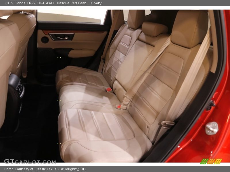 Basque Red Pearl II / Ivory 2019 Honda CR-V EX-L AWD