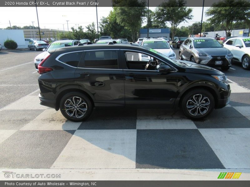 Crystal Black Pearl / Gray 2020 Honda CR-V EX-L