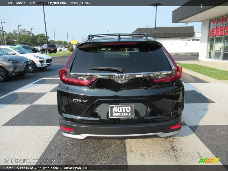 Crystal Black Pearl / Gray 2020 Honda CR-V EX-L