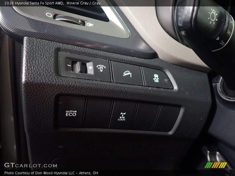 Mineral Gray / Gray 2016 Hyundai Santa Fe Sport AWD