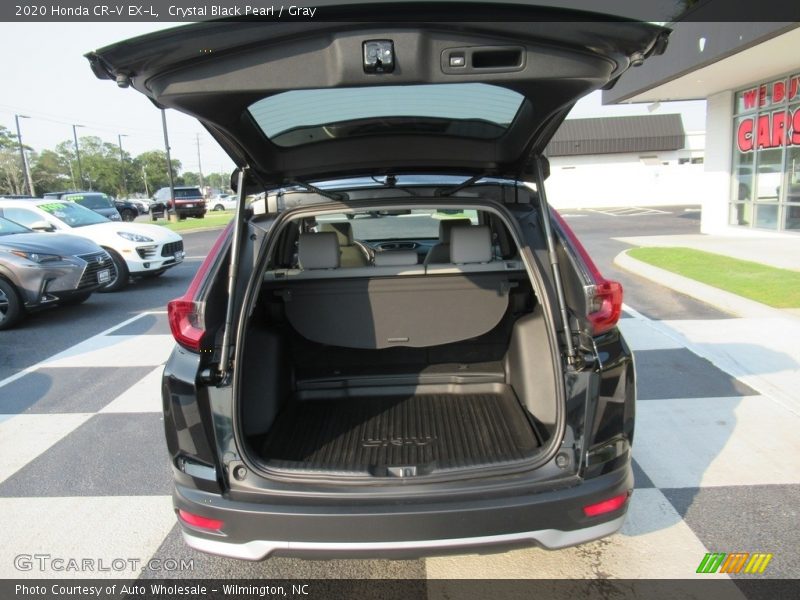 Crystal Black Pearl / Gray 2020 Honda CR-V EX-L