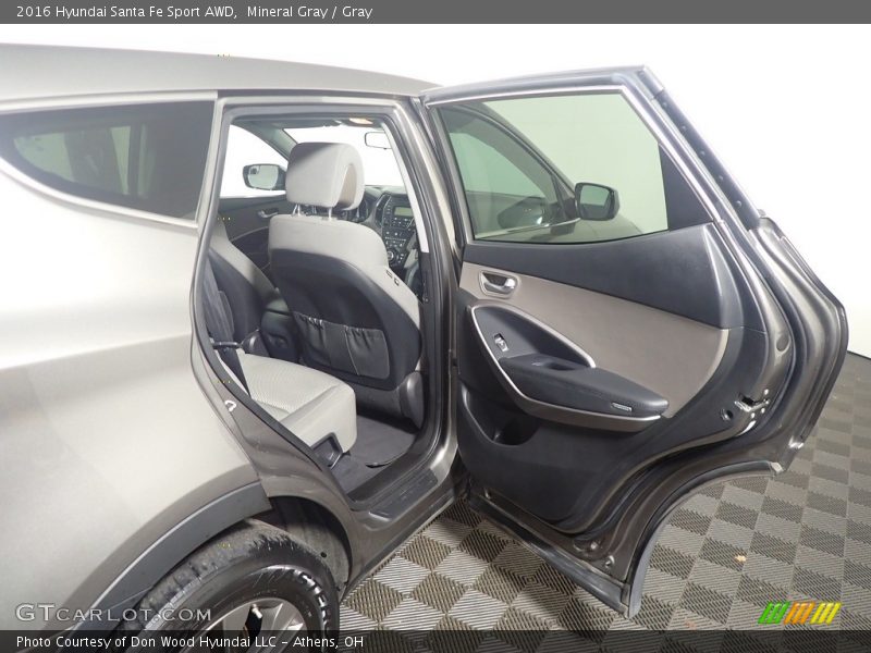 Mineral Gray / Gray 2016 Hyundai Santa Fe Sport AWD