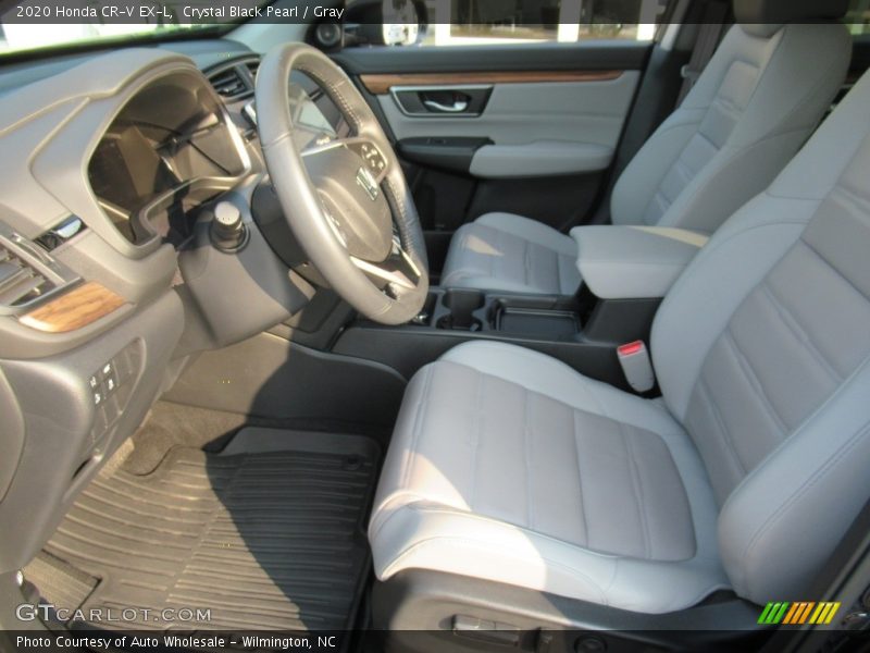 Crystal Black Pearl / Gray 2020 Honda CR-V EX-L