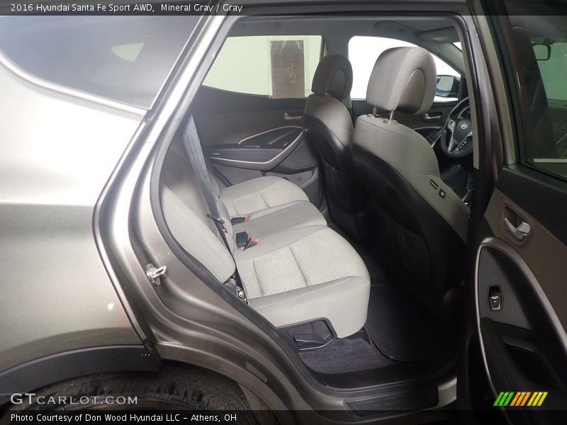 Mineral Gray / Gray 2016 Hyundai Santa Fe Sport AWD