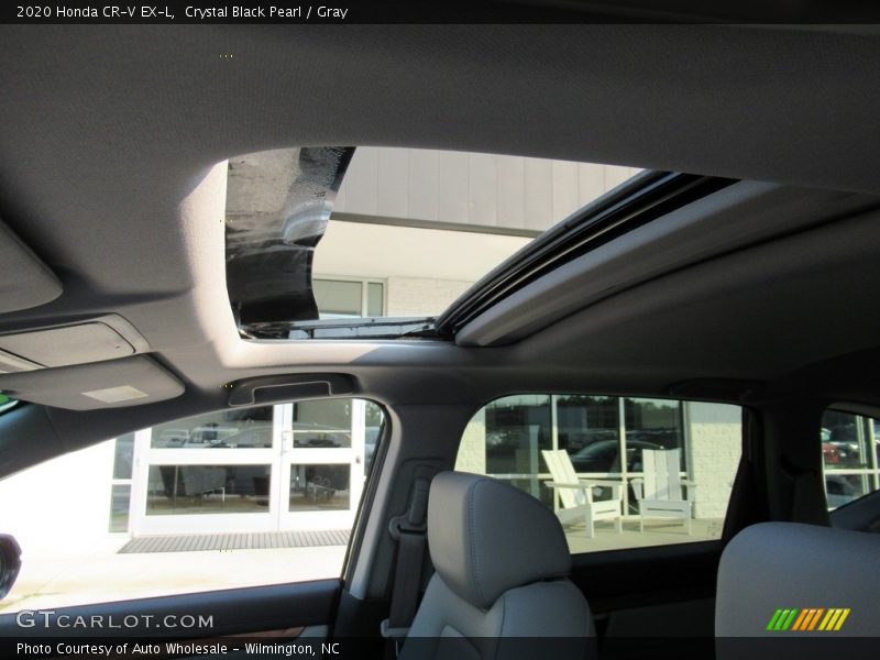 Crystal Black Pearl / Gray 2020 Honda CR-V EX-L