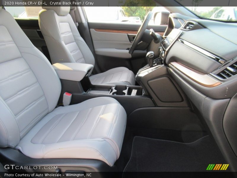 Crystal Black Pearl / Gray 2020 Honda CR-V EX-L