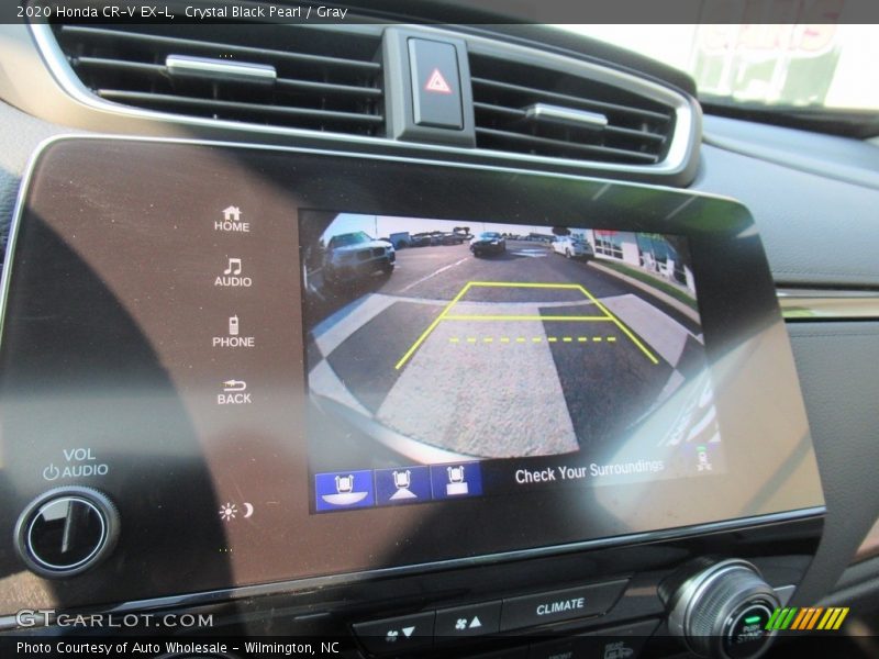 Crystal Black Pearl / Gray 2020 Honda CR-V EX-L