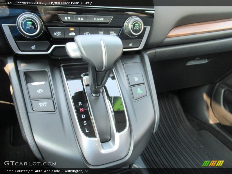 Crystal Black Pearl / Gray 2020 Honda CR-V EX-L