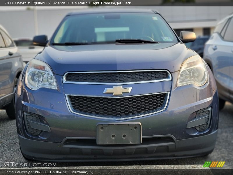 Atlantis Blue Metallic / Light Titanium/Jet Black 2014 Chevrolet Equinox LS