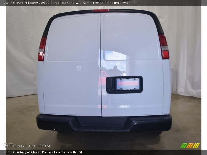 Summit White / Medium Pewter 2017 Chevrolet Express 2500 Cargo Extended WT
