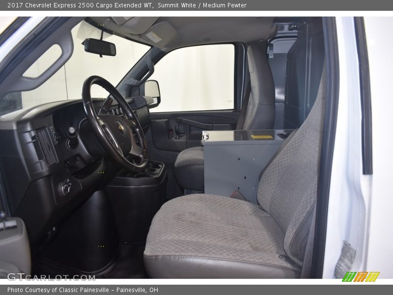 Summit White / Medium Pewter 2017 Chevrolet Express 2500 Cargo Extended WT