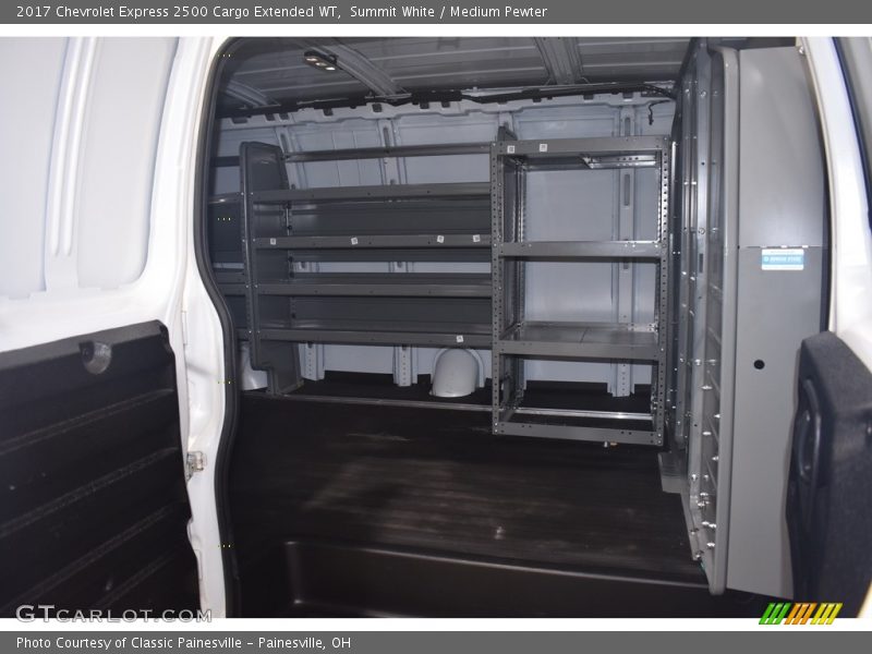 Summit White / Medium Pewter 2017 Chevrolet Express 2500 Cargo Extended WT