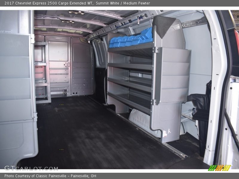 Summit White / Medium Pewter 2017 Chevrolet Express 2500 Cargo Extended WT